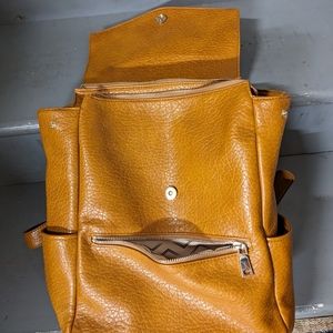 Modcloth Faux Leather Backpack